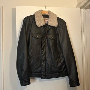 Levi’s Faux Leather Jacket. Men’s M.